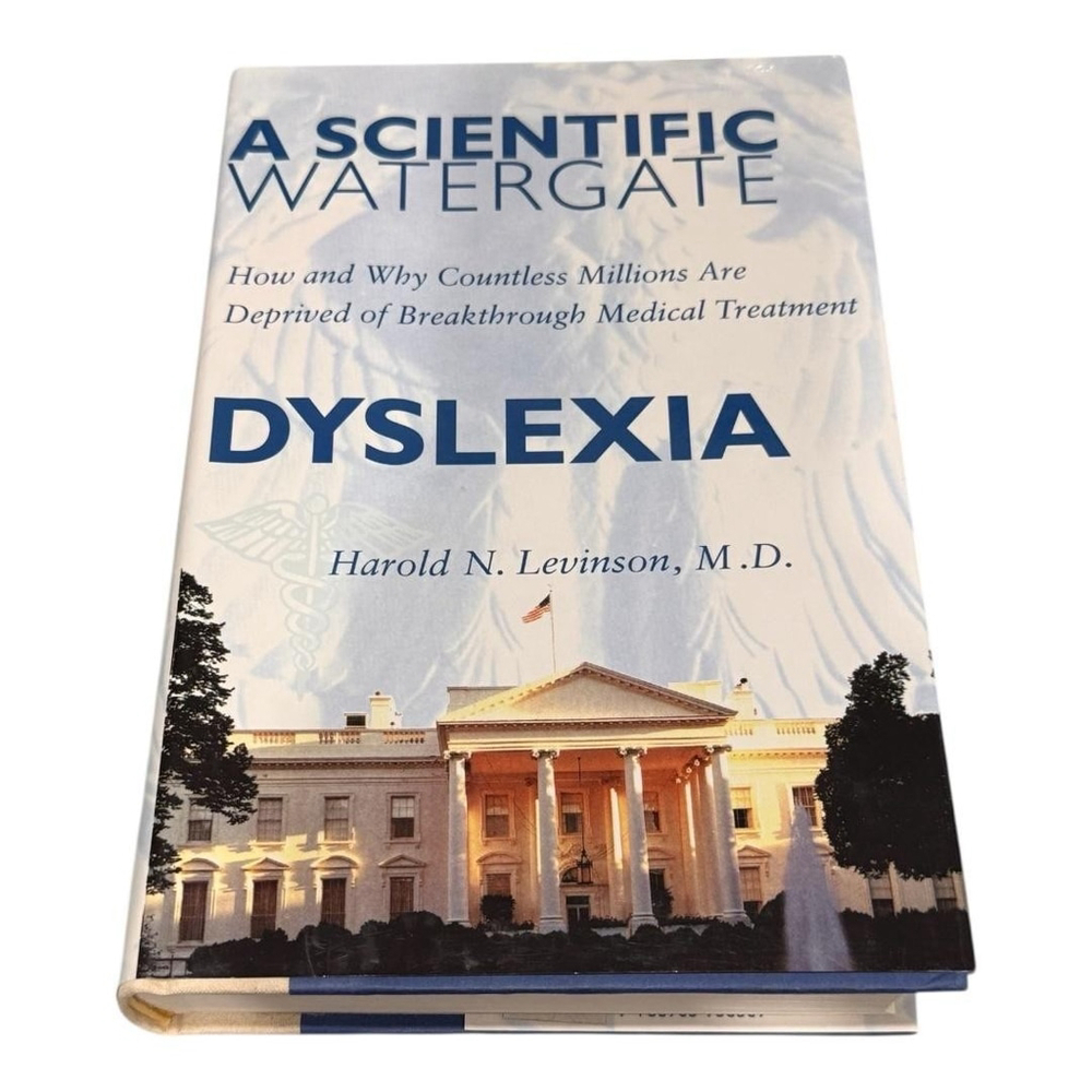 Vintage A Scientific Watergate Dyslexia Harold Levinson HC 1994 Medical Book